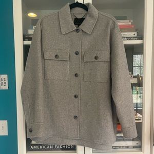 Banana Republic Wool Blend Shirt Jacket Shacket